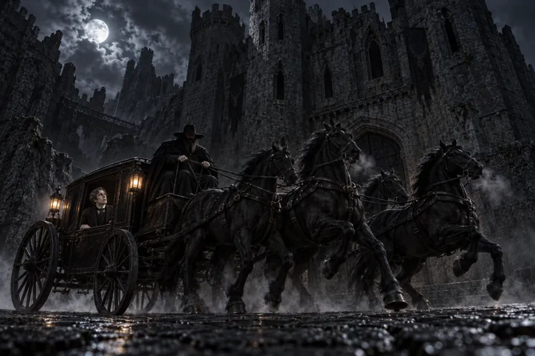 Harker arrives at the castle.